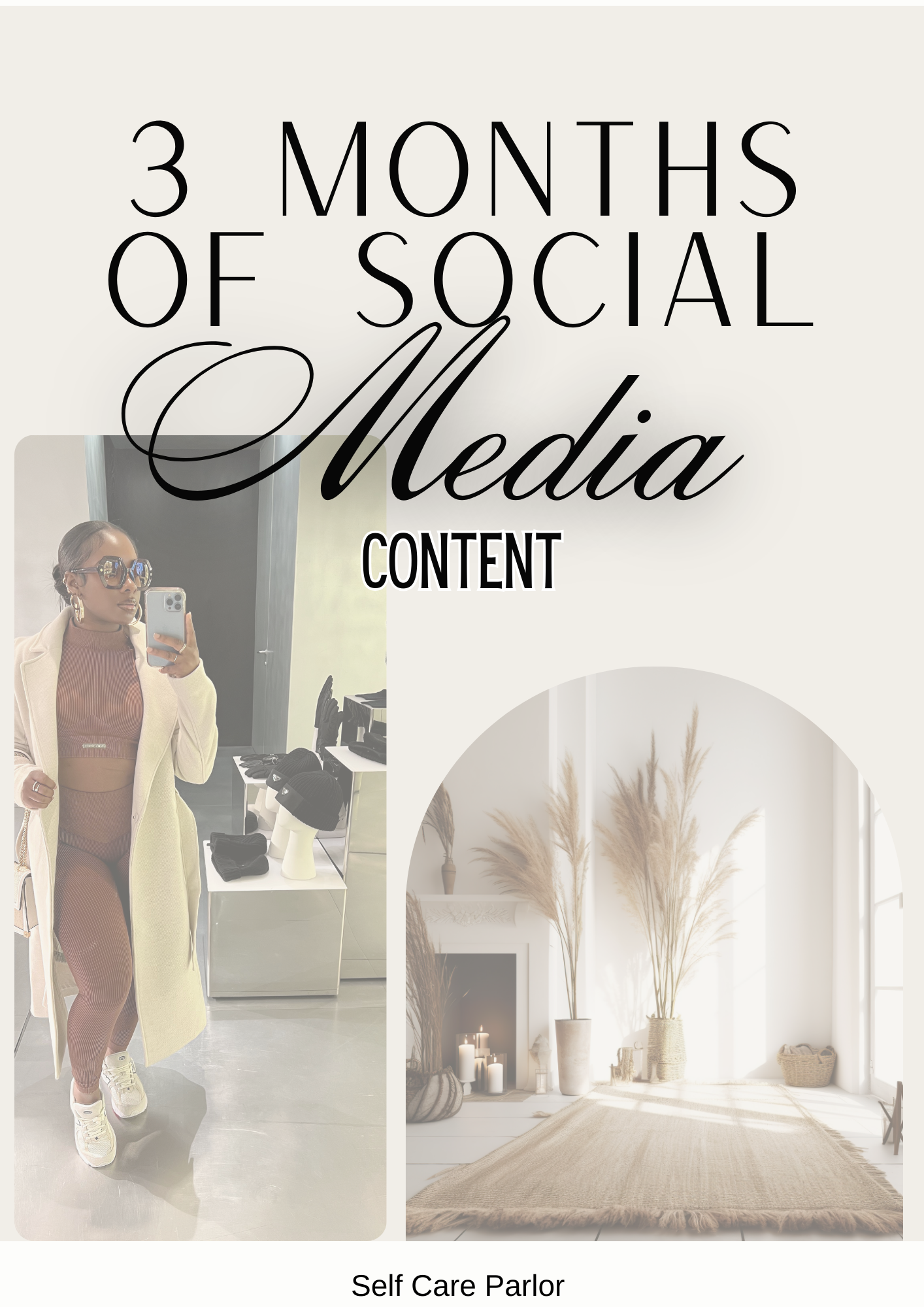 90 Days Social Media Content (W/RESELL RIGHTS)